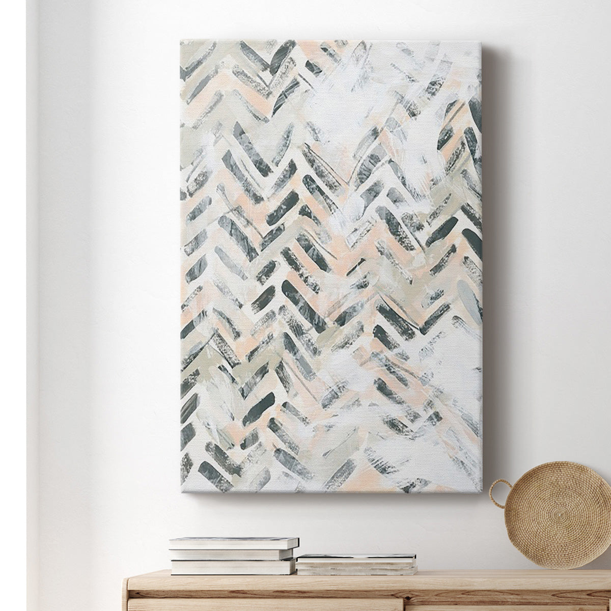 Sand Glyphs II Premium Gallery Wrapped Canvas - Ready to Hang