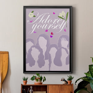 Happy Galentine's Day Collection B Premium Framed Print - Ready to Hang