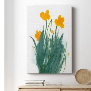 Daffodil Bunch I Premium Gallery Wrapped Canvas - Ready to Hang