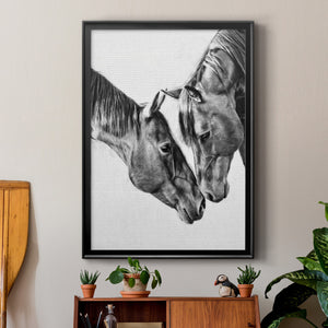 Equine Portrait VI Premium Framed Print - Ready to Hang