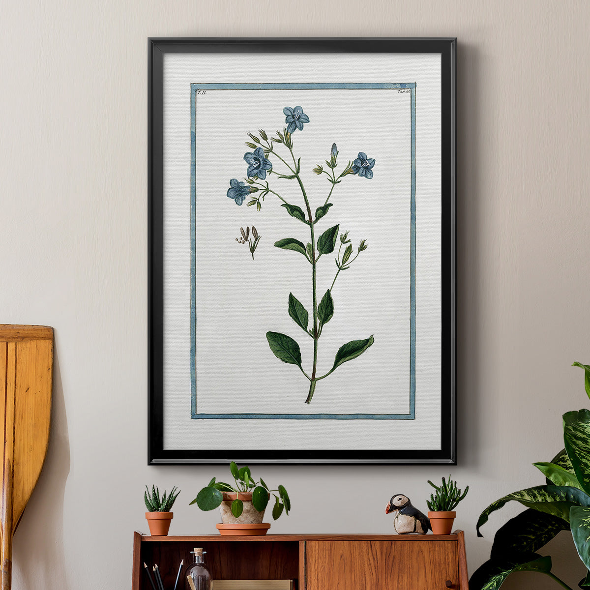 Shabby Chic Botanical II Premium Framed Print - Ready to Hang