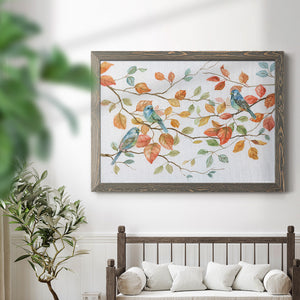 Bird Trio-Premium Framed Canvas - Ready to Hang