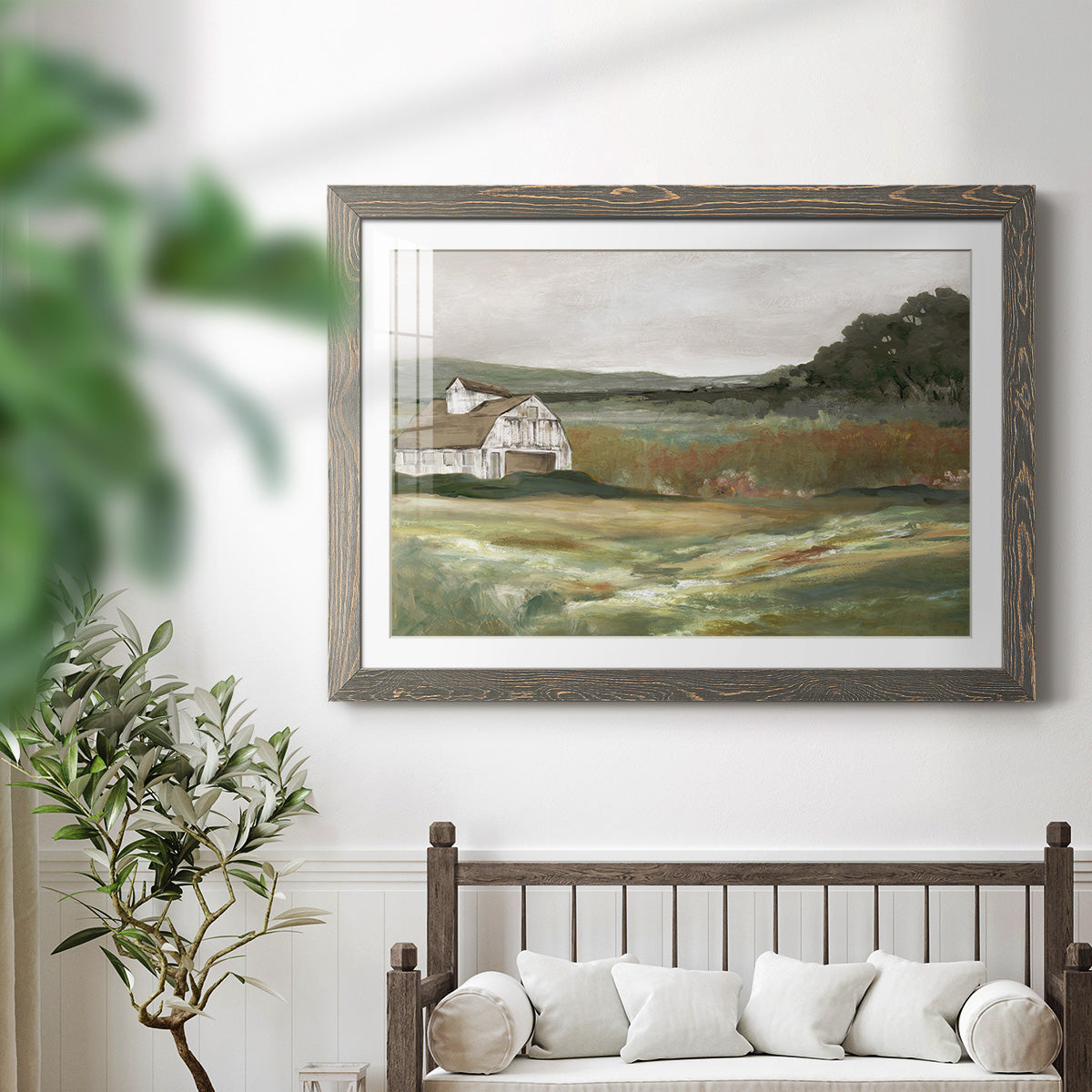 Afternoon on the Farm-Premium Framed Print - Ready to Hang