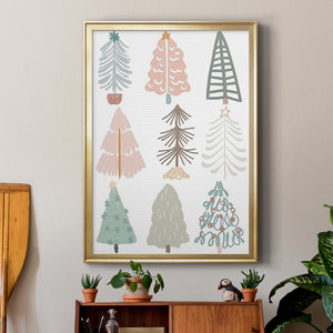 Christmas Tree Sketchbook II Premium Framed Print - Ready to Hang