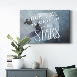 Celestial Love Collection A Premium Gallery Wrapped Canvas - Ready to Hang