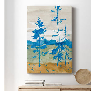 Cerulean Spruce II Premium Gallery Wrapped Canvas - Ready to Hang