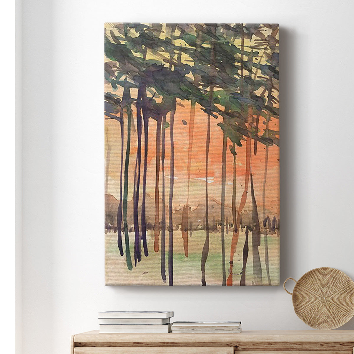 Between the Trees II Premium Gallery Wrapped Canvas - Ready to Hang