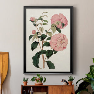 Pink Floral Mix IV Premium Framed Print - Ready to Hang