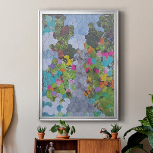 Magenta Garden Premium Framed Print - Ready to Hang