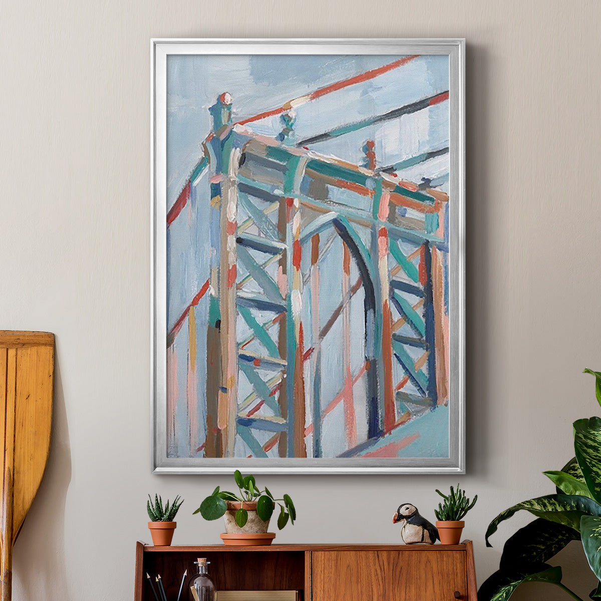 Big City Colors II Premium Framed Print - Ready to Hang