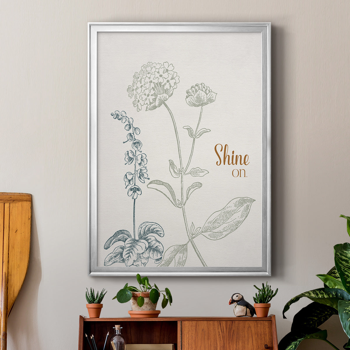 Shine On Premium Framed Print - Ready to Hang
