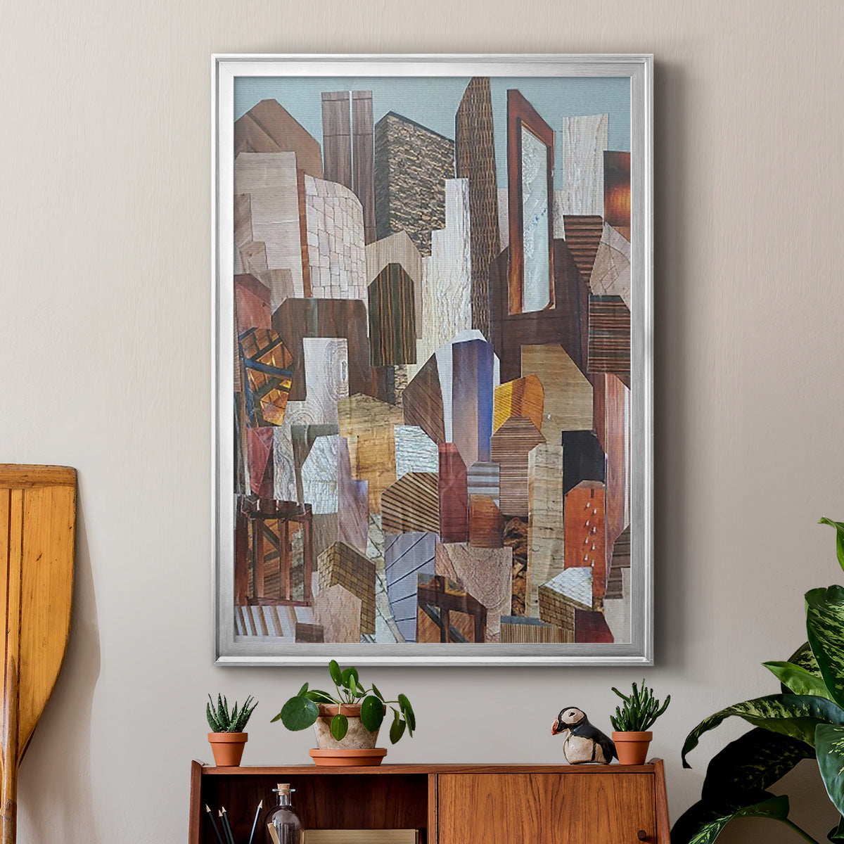 Metropolis Premium Framed Print - Ready to Hang