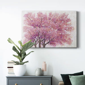 Pink Cherry Blossom Tree I Premium Gallery Wrapped Canvas - Ready to Hang