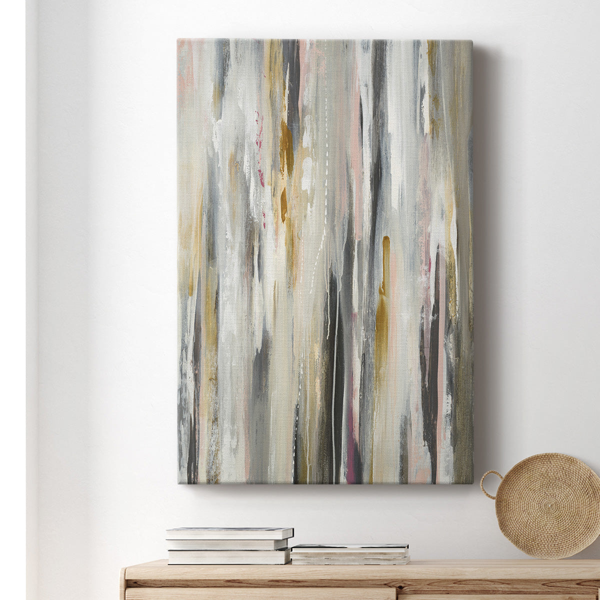 Color Ripple Premium Gallery Wrapped Canvas - Ready to Hang