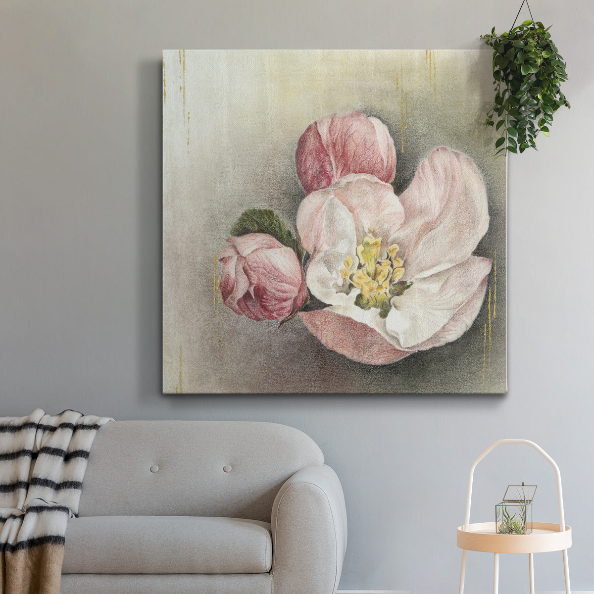 Enlightenment Blossom I-Premium Gallery Wrapped Canvas - Ready to Hang