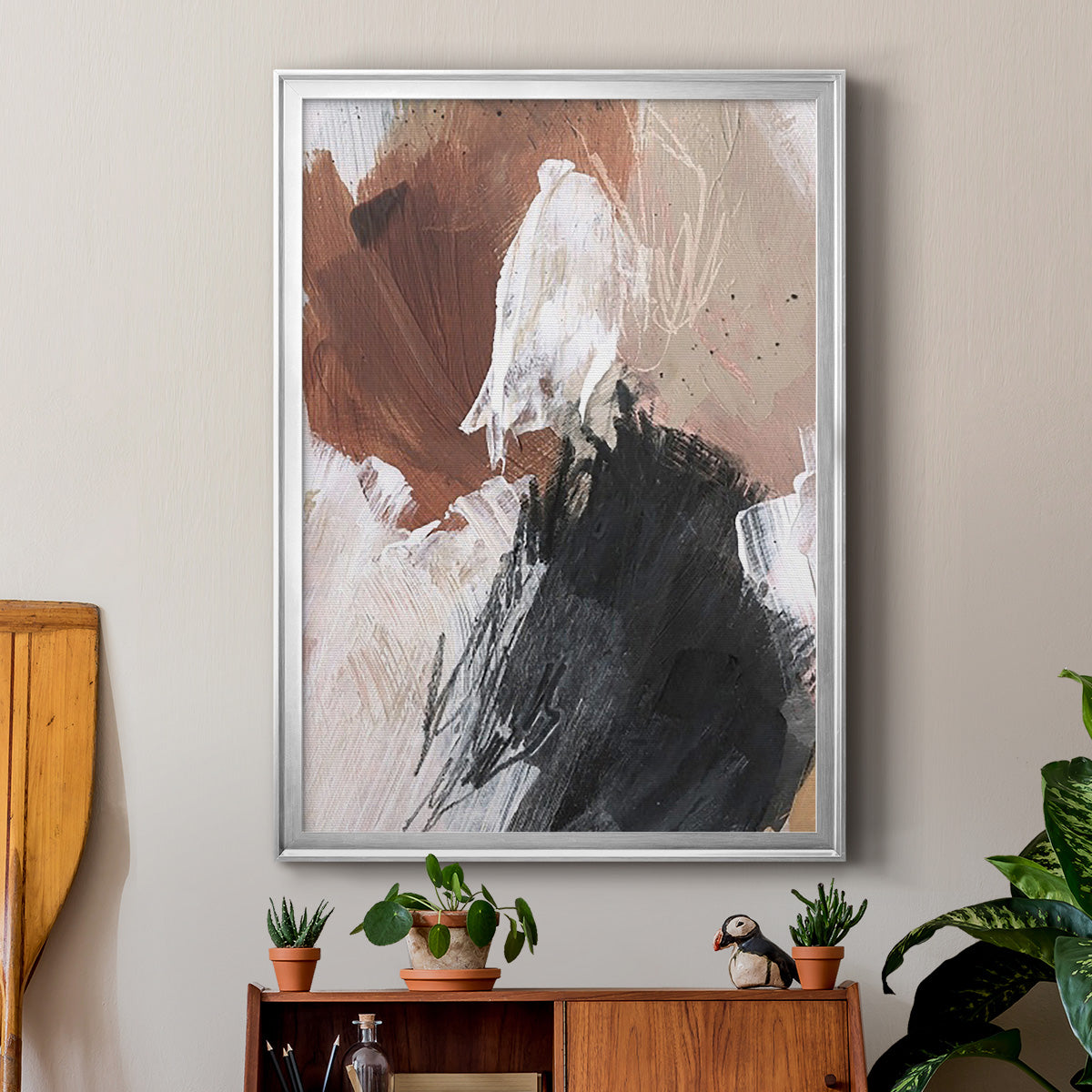 Unbleached Neutrals II Premium Framed Print - Ready to Hang