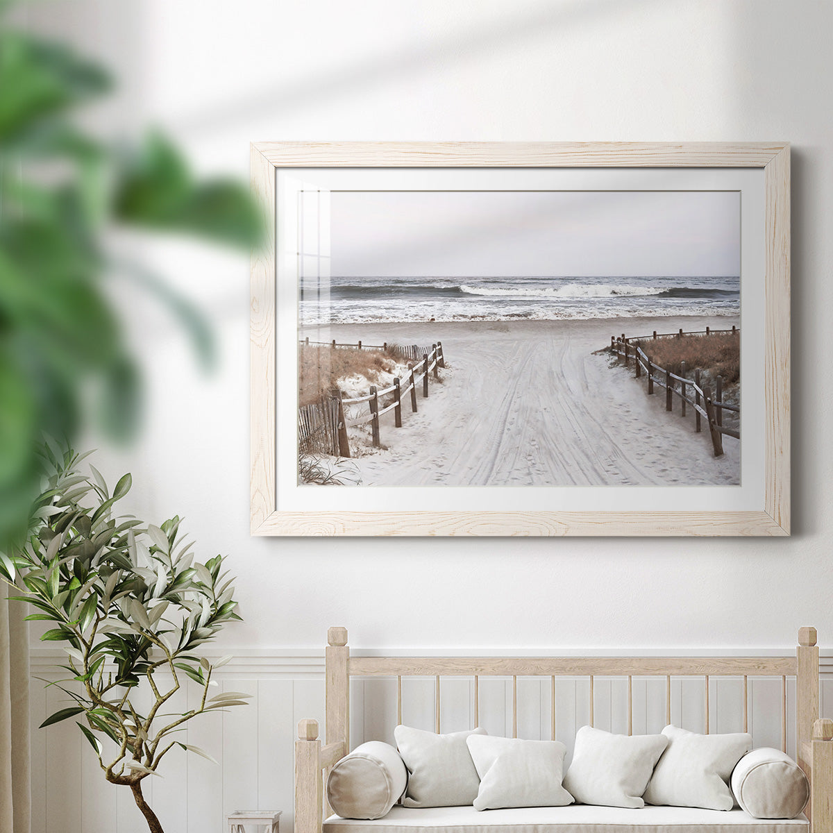 OBX Path-Premium Framed Print - Ready to Hang