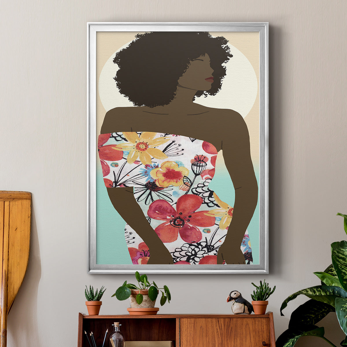 You Go Woman II Premium Framed Print - Ready to Hang