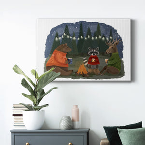 Campfire Hot Chocolate Premium Gallery Wrapped Canvas - Ready to Hang