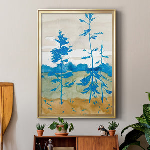 Cerulean Spruce II Premium Framed Print - Ready to Hang