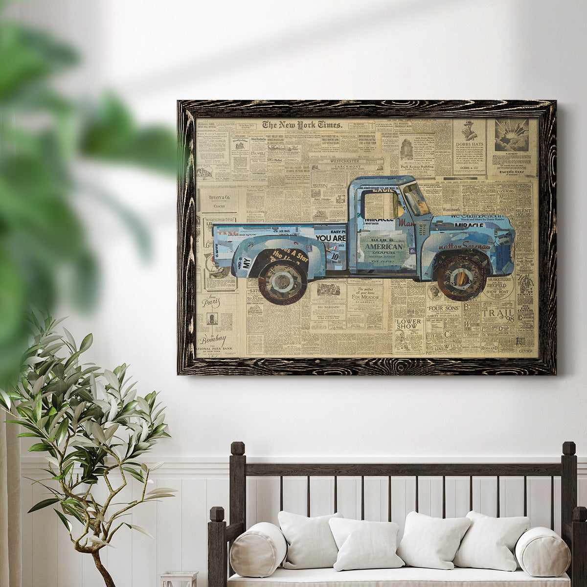 George? ?3 Ford-Premium Framed Canvas - Ready to Hang