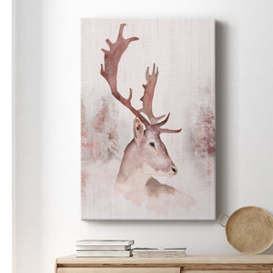Blush Deer - Canvas Art Print