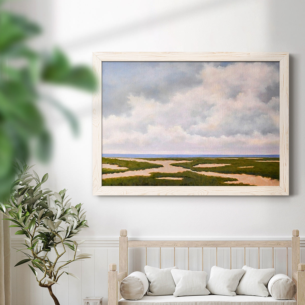 Beach Dunes-Premium Framed Canvas - Ready to Hang