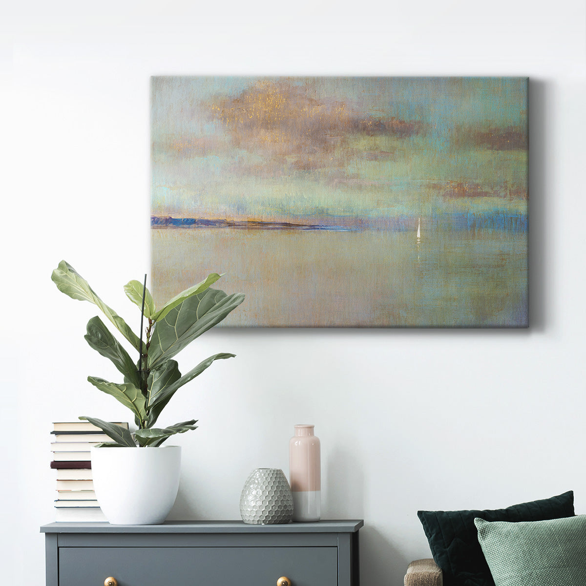 August Morning Premium Gallery Wrapped Canvas - Ready to Hang