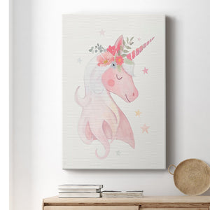 Sweet Unicorn II Premium Gallery Wrapped Canvas - Ready to Hang