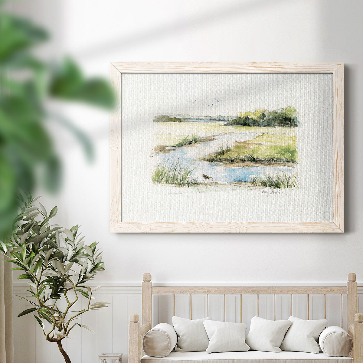 Early Morning II-Premium Framed Canvas - Ready to Hang