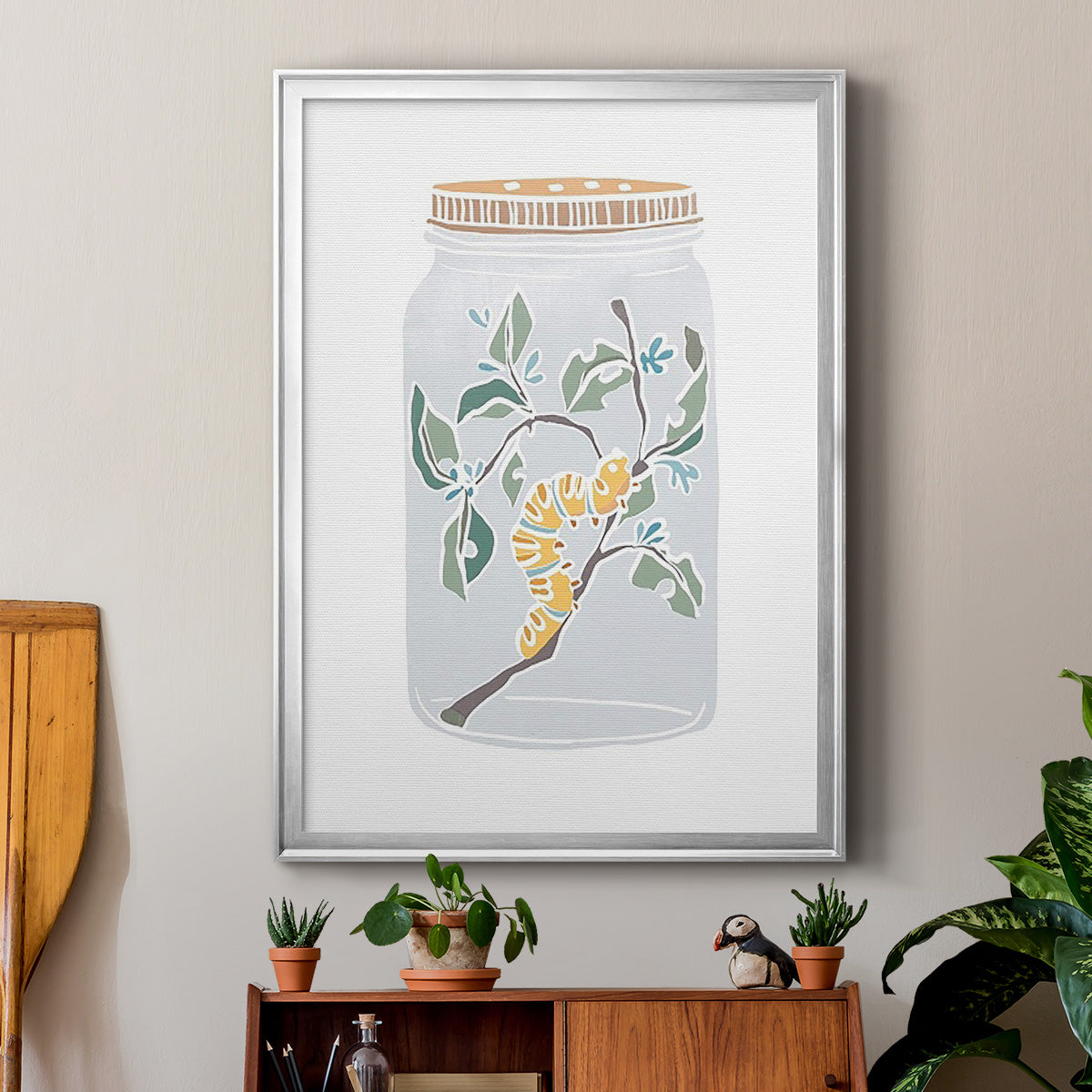 Nature Jar IV Premium Framed Print - Ready to Hang