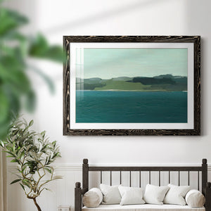 Calming Lake View I-Premium Framed Print - Ready to Hang