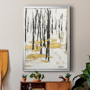 Gilded Winter I Premium Framed Print - Ready to Hang