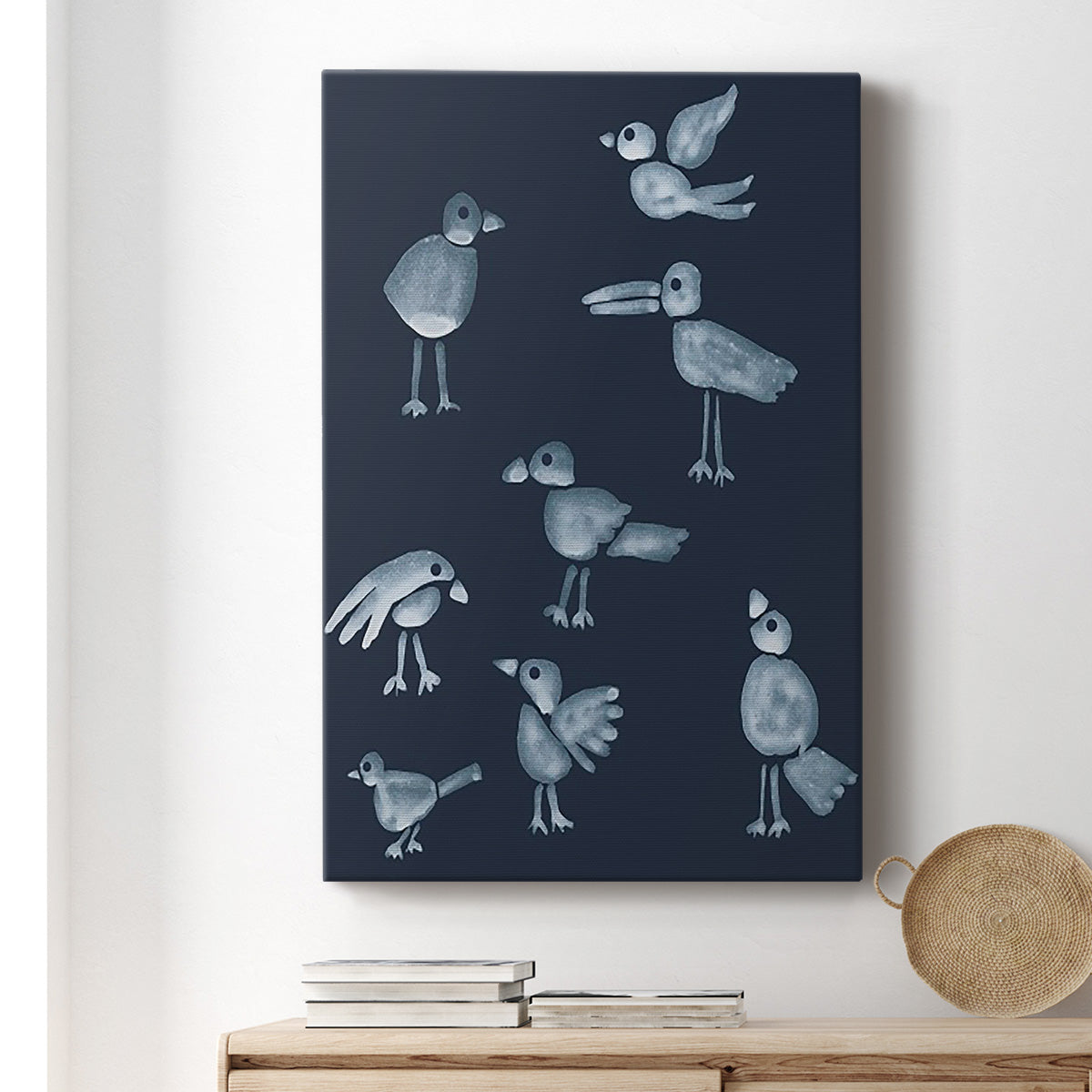 Flock I Premium Gallery Wrapped Canvas - Ready to Hang