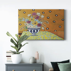 Flowerscape I Premium Gallery Wrapped Canvas - Ready to Hang