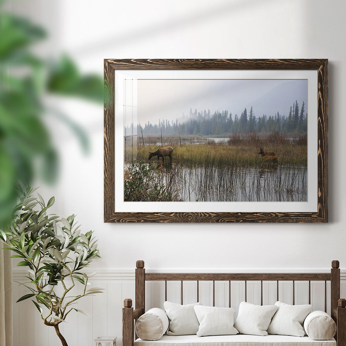 Out with the Twins-Premium Framed Print - Ready to Hang