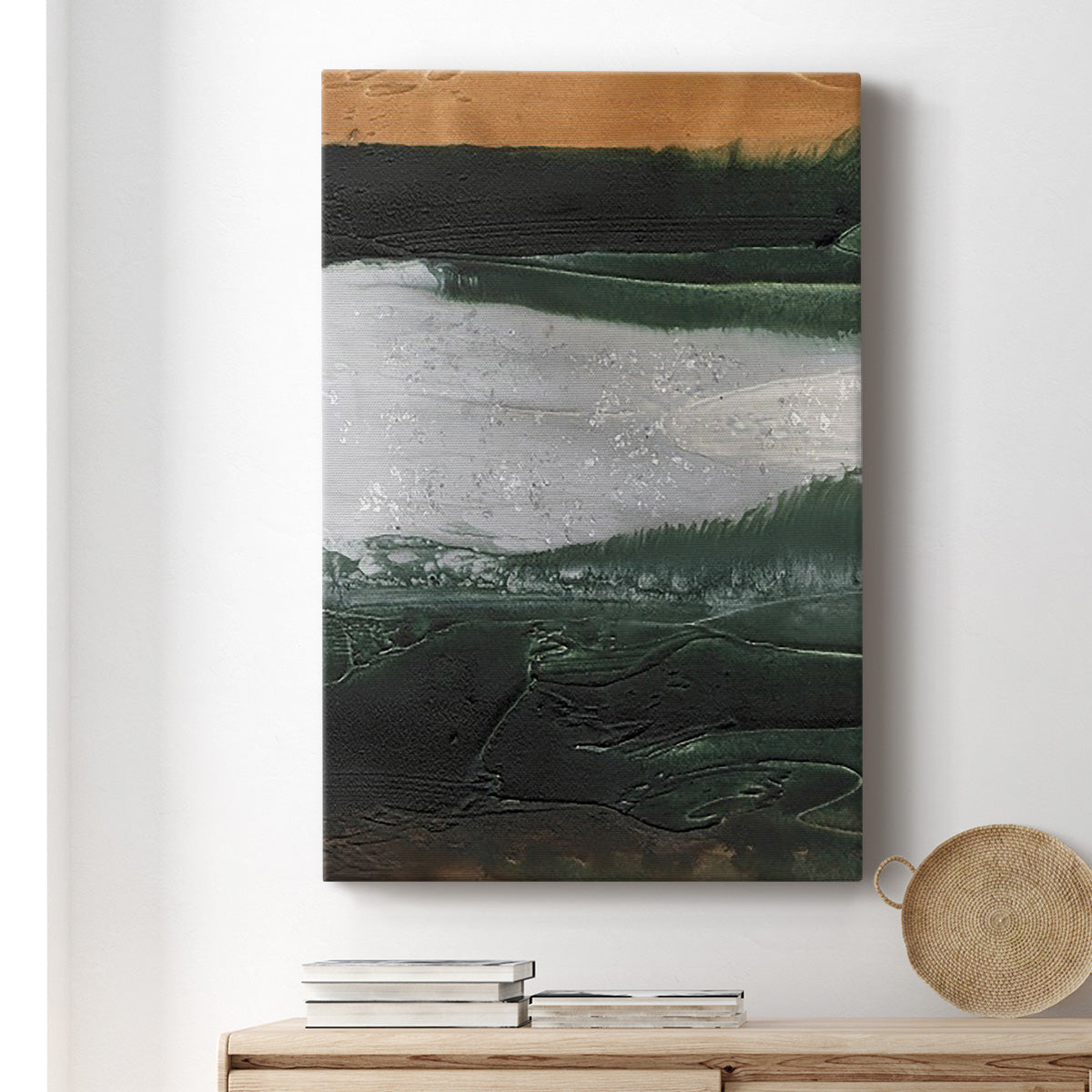 Embellished Coastal Plain II Premium Gallery Wrapped Canvas - Ready to Hang