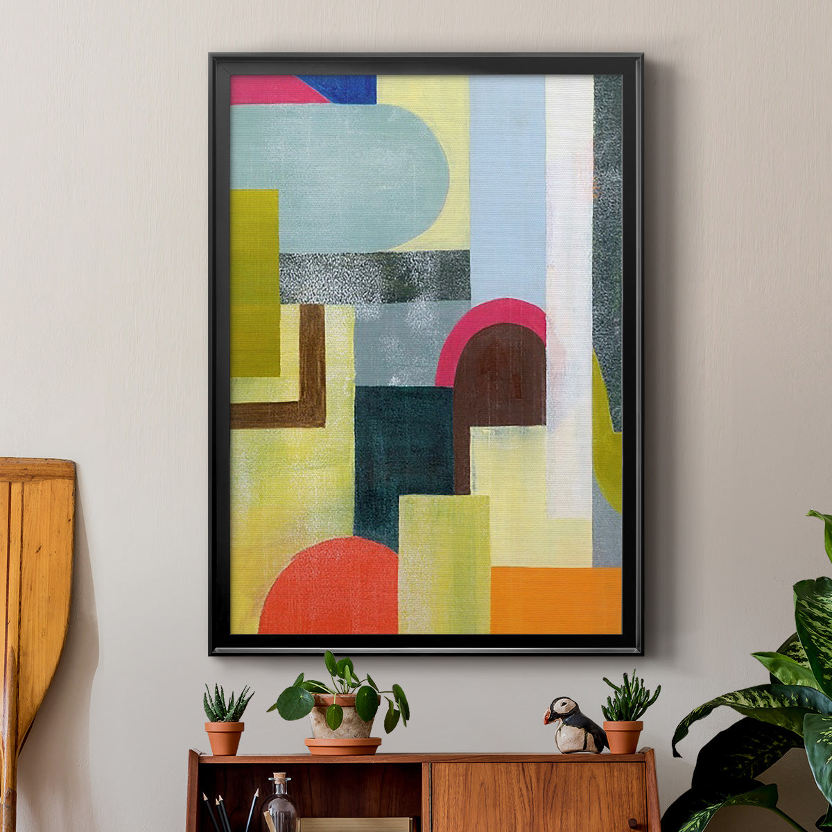 City of Rainbows I Premium Framed Print - Ready to Hang