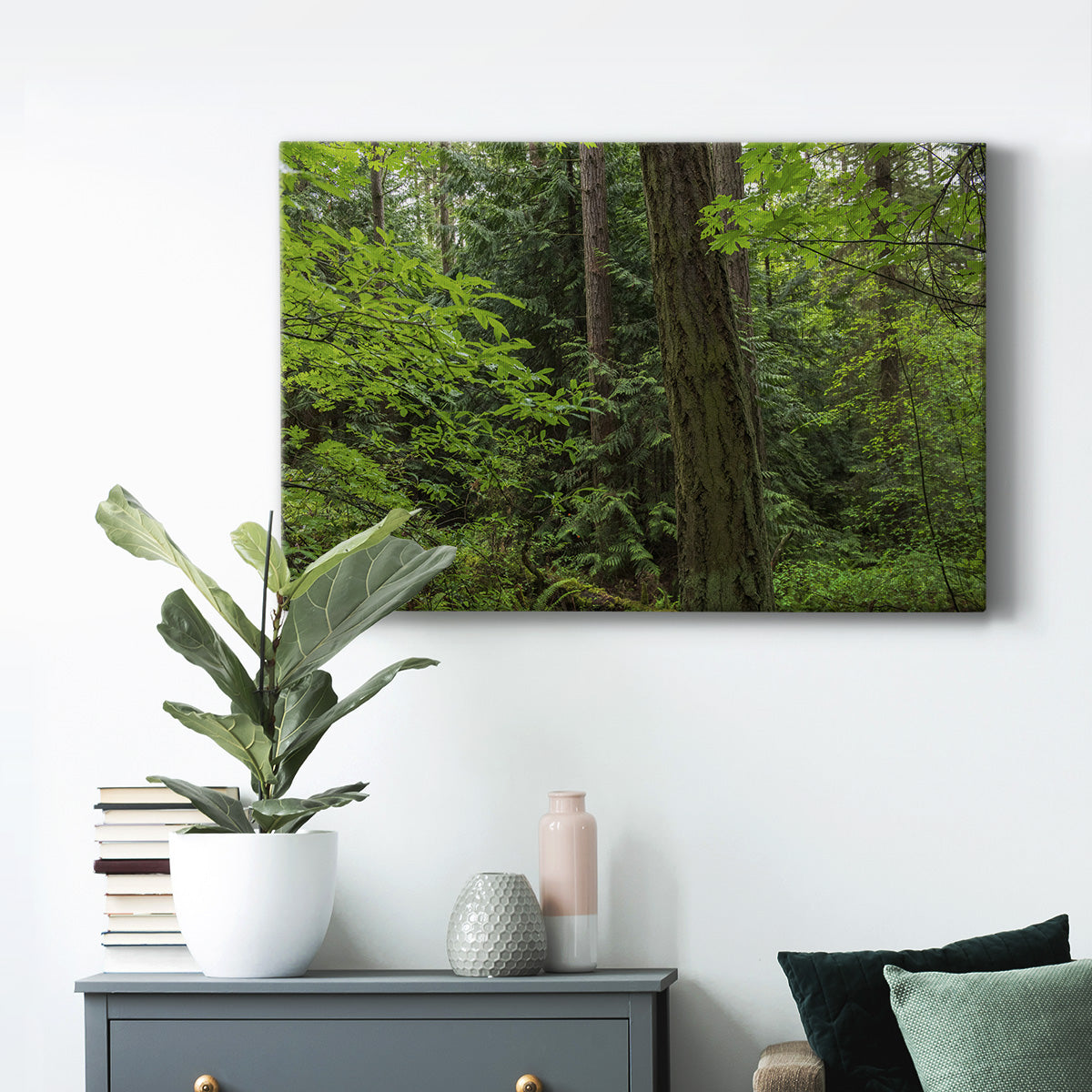 Calm of the Forest Premium Gallery Wrapped Canvas - Ready to Hang