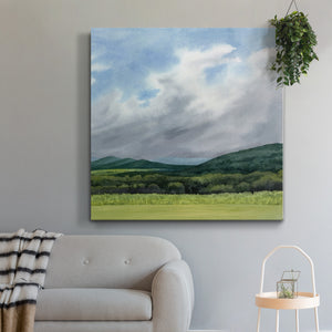 Sapphire Mountains II-Premium Gallery Wrapped Canvas - Ready to Hang