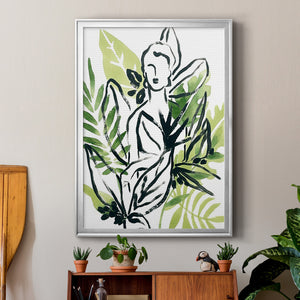 Tropical Sketchbook I Premium Framed Print - Ready to Hang