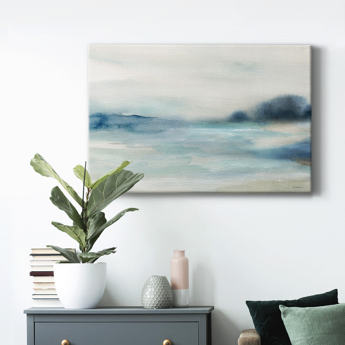 Simply Soft Morning Premium Gallery Wrapped Canvas - Ready to Hang
