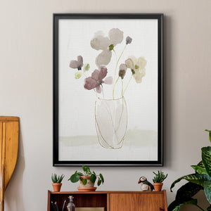 Choose Happy Bouquet II Premium Framed Print - Ready to Hang