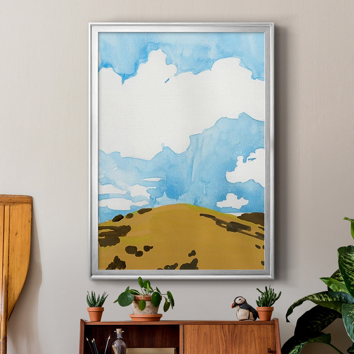 Summer Knoll I Premium Framed Print - Ready to Hang