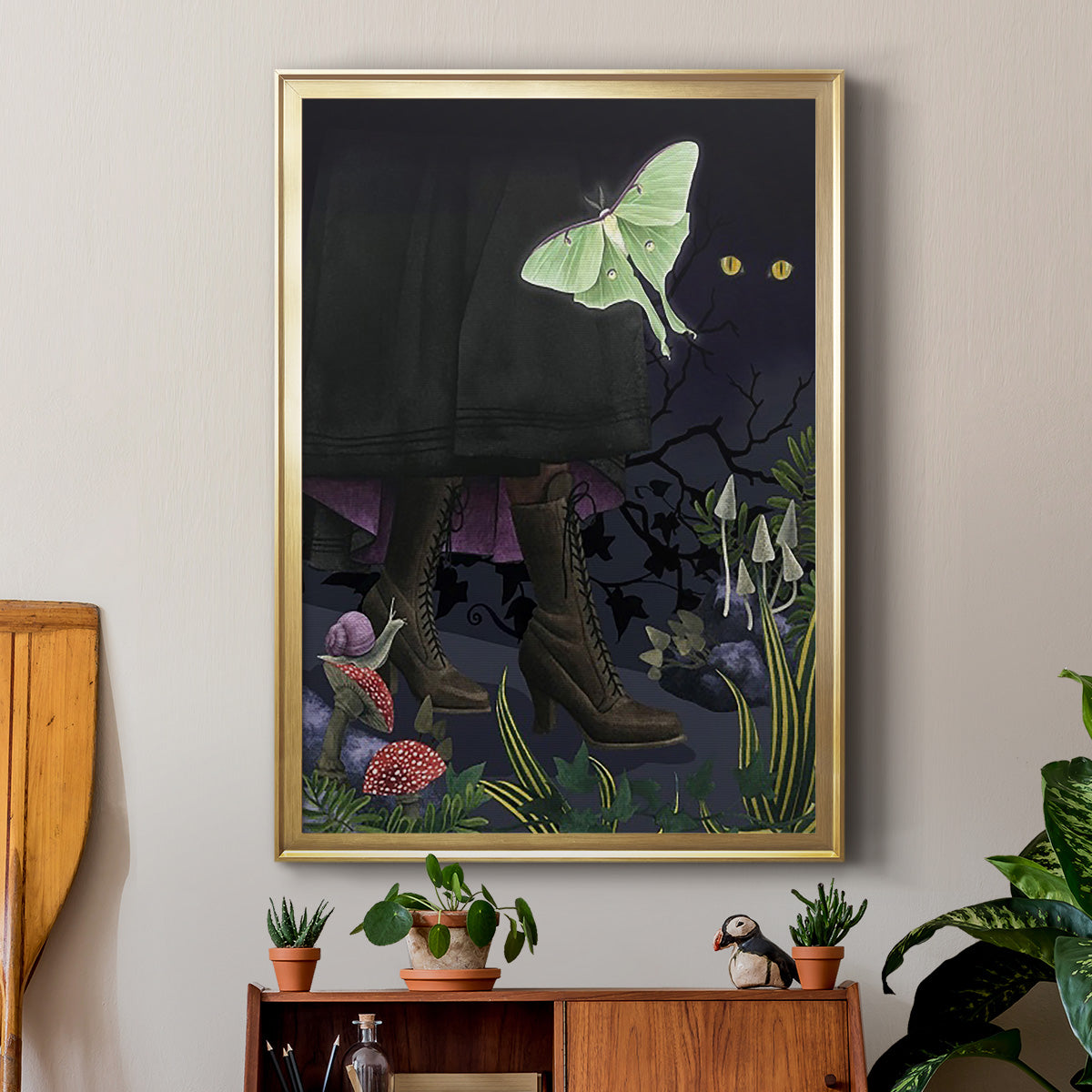 Hallowed Forest I Premium Framed Print - Ready to Hang