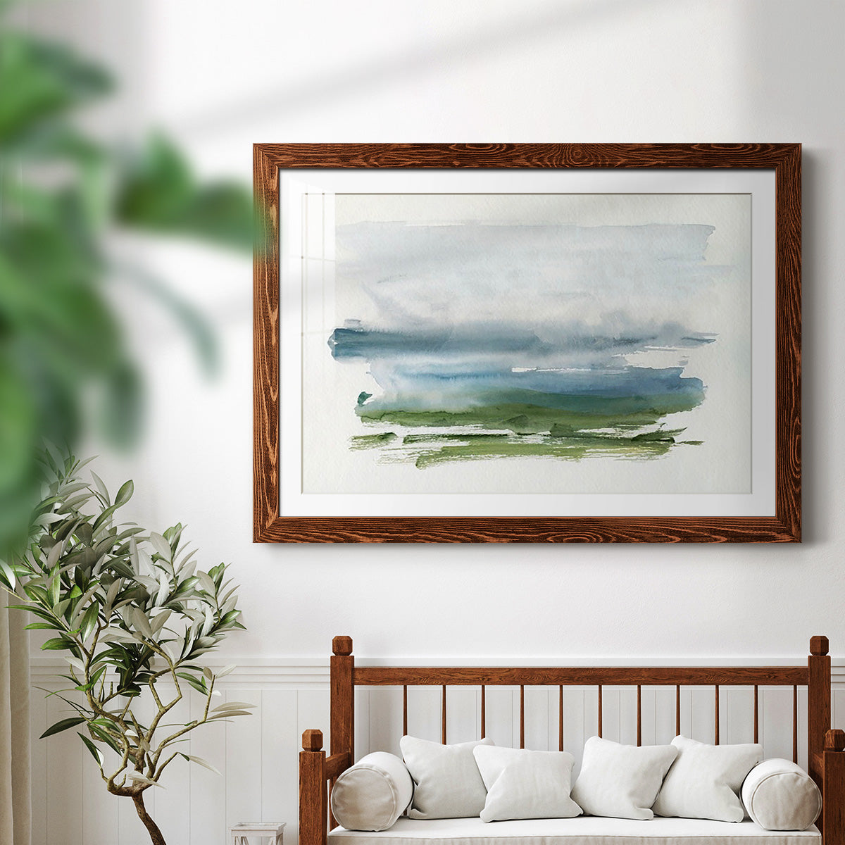 Coastline Splash III-Premium Framed Print - Ready to Hang