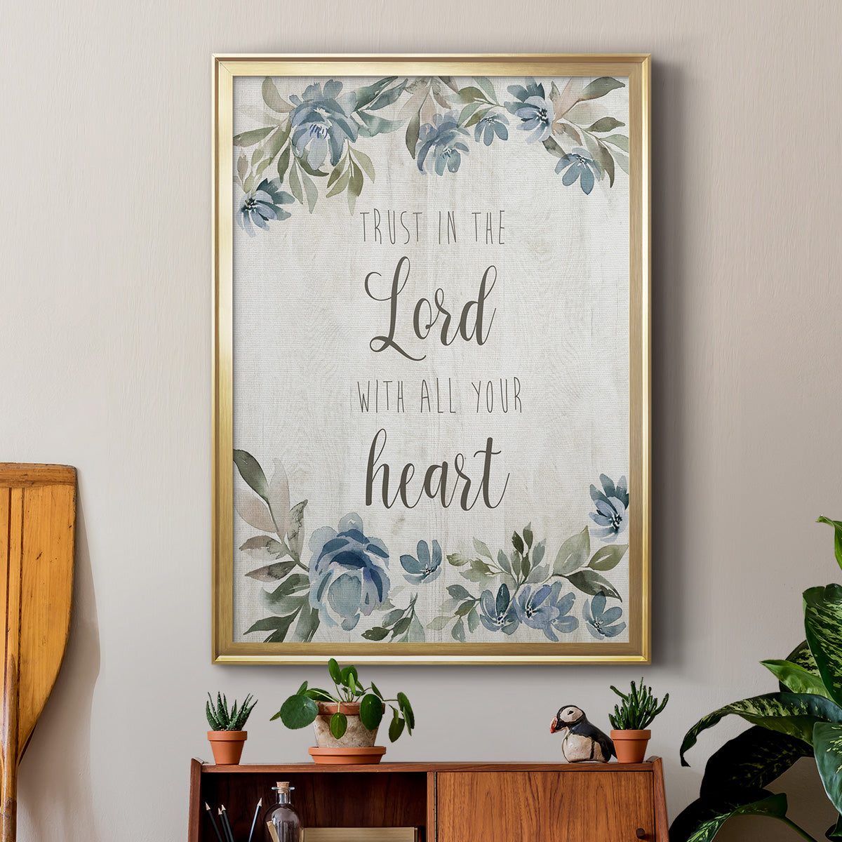 Trust in the Lord Premium Framed Print - Ready to Hang