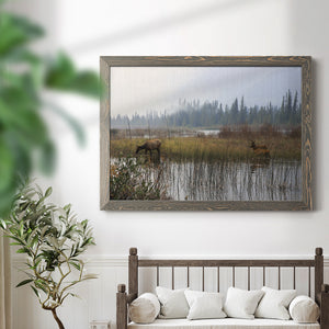 Out with the Twins-Premium Framed Canvas - Ready to Hang
