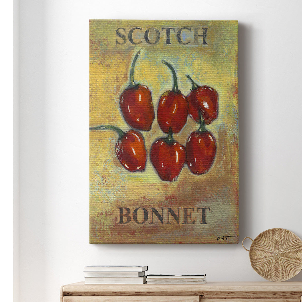 Scotch Bonnet Premium Gallery Wrapped Canvas - Ready to Hang