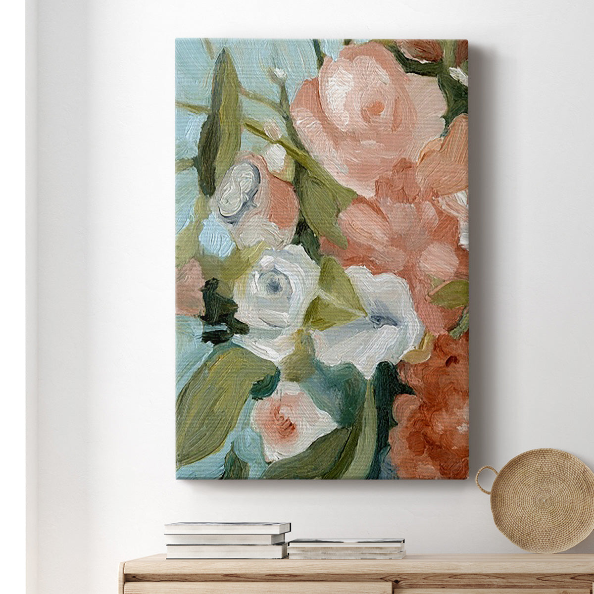 Bouquet Scatter II Premium Gallery Wrapped Canvas - Ready to Hang